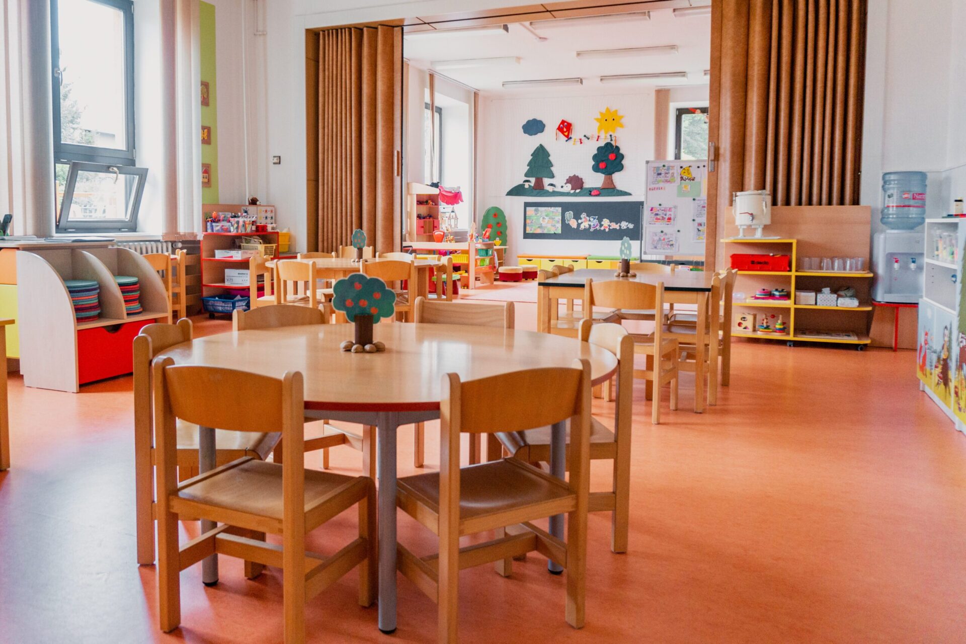 Společenská místnost pro aktivity s dětmi